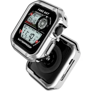 بند آلتیمیت شیلد مدل 7Lux_Cover مناسب برای اپل واچ Series 7 Aluminum 41mm / Series 8 Aluminum 41mm / Series 9 Aluminum 41mm به همراه کاور