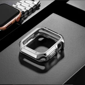 بند آلتیمیت شیلد مدل 7Lux_Cover مناسب برای اپل واچ Series 7 Aluminum 41mm / Series 8 Aluminum 41mm / Series 9 Aluminum 41mm به همراه کاور