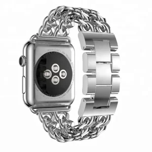 بند کروکودیل مدل Cartier مناسب برای اپل واچ  38 / 40 میلی متری