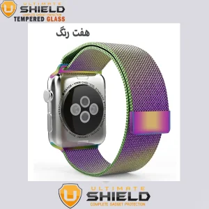 بند آلتیمیت شیلد مدل Milanese مناسب برای اپل واچ 42/44/45/49 میلی متری