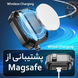 کاور سامورایی مدل Quad-46 مناسب برای کیس اپل Airpods Pro 3