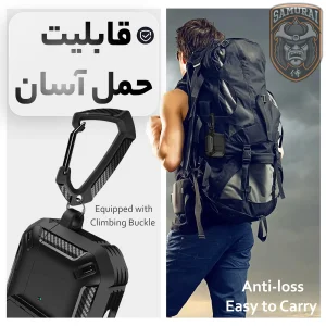 کاور سامورایی مدل Quad-46 مناسب برای کیس اپل Airpods Pro 3