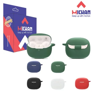 کاور میچان مدل silicone مناسب برای کیس هدفون بی سیم انکر Soundcore R100