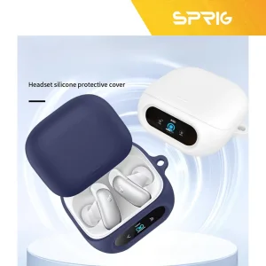 کاور اسپریگ مدل Silicone-SP مناسب برای کیس هدفون بی سیم انکر Soundcore Liberty 5 Pro