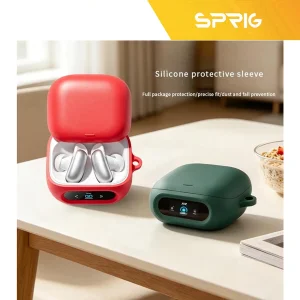 کاور اسپریگ مدل Silicone-SP مناسب برای کیس هدفون بی سیم انکر Soundcore Liberty 5 Pro