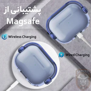 کاور سامورایی مدل Quad-45 مناسب برای کیس اپل Airpods Pro 3