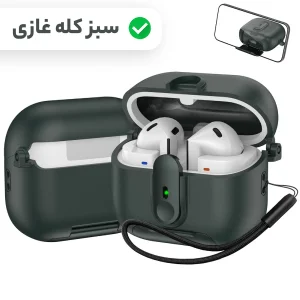 کاور سامورایی مدل Quad-42 مناسب برای کیس هدفون سامسونگ Galaxy Buds 3 Pro / Buds 3