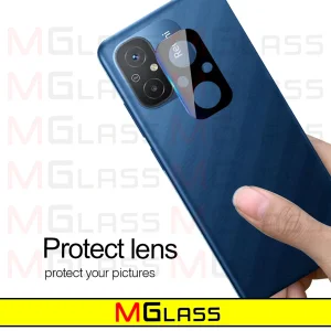 محافظ لنز دوربین ام‌گلس مدل 3D-MG مناسب برای گوشی موبایل شیائومی Redmi 12C
