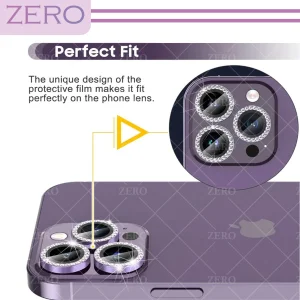 محافظ لنز دوربین زیرو مدل Diamond Ring مناسب برای گوشی موبایل اپل Iphone 12 Pro Max