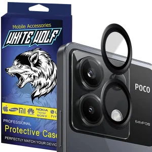 محافظ لنز دوربین وایت ولف مدل W-Ring مناسب برای گوشی موبایل شیائومی Poco X6