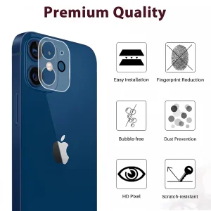 محافظ لنز دوربین ام‌گلس مدل Glass 3D MG مناسب برای گوشی موبایل اپل Iphone 12