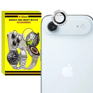 محافظ لنز دوربین فلزی ام‌گلس مدل RNG Diamond MG مناسب برای گوشی موبایل اپل iPhone 17 Air