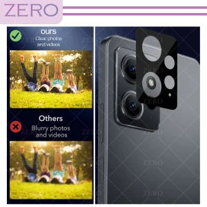 محافظ لنز دوربین زیرو مدل 3D-ZR مناسب برای گوشی موبایل شیائومی Redmi Note 12 4G