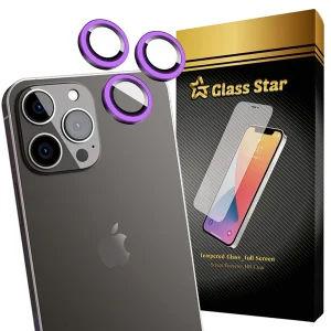 محافظ لنز دوربین شیشه‌ای  گلس استار مدل SHLZG مناسب برای گوشی موبایل اپل iPhone 13 Pro