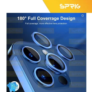 محافظ لنز دوربین اسپریگ مدل Metal Ring مناسب برای گوشی موبایل اپل iPhone 16 Pro / 16 Pro Max