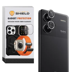 محافظ لنز دوربین رینگی آلتیمیت شیلد مدل Ring-Diamond-UL مناسب برای گوشی موبایل شیائومی Redmi Note 13 Pro Plus