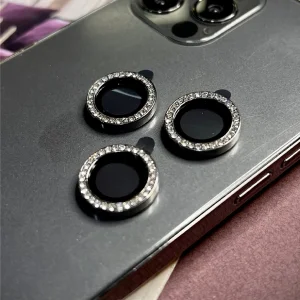 محافظ لنز دوربین شهر گلس مدل DIAMOND مناسب برای گوشی موبایل اپل iPhone 11