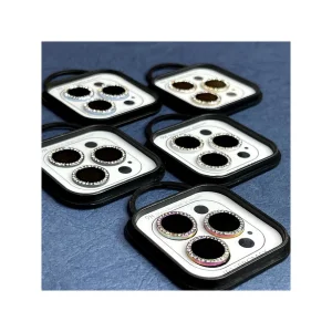 محافظ لنز دوربین گلس استار مدل DIAMONDS مناسب برای گوشی موبایل اپل iPhone 14 Pro