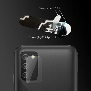 محافظ لنز دوربین مولتی نانو مدل Pro مناسب برای گوشی موبایل سامسونگ Galaxy A02s بسته دو عددی