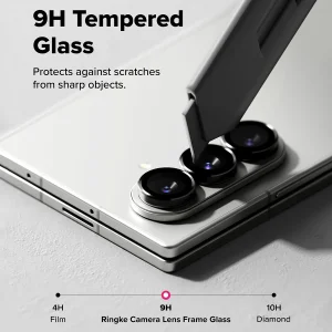محافظ لنز دوربین بادیگارد مدل رینگی مناسب برای گوشی موبایل سامسونگ Galaxy Z Fold 7