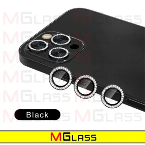 محافظ لنز دوربین ام‌گلس مدل Ring Diamond مناسب برای گوشی موبایل اپل Iphone 13 Pro / 13 Pro max