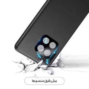 محافظ لنز دوربین تراستکتور مدل 5DLENST مناسب برای گوشی موبایل شیائومی Poco F5 Pro