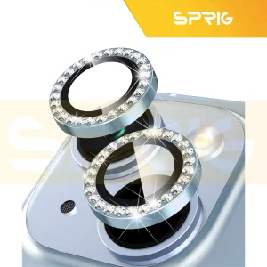 محافظ لنز دوربین اسپریگ مدل Ring Metal Shine مناسب برای گوشی موبایل اپل Iphone 11