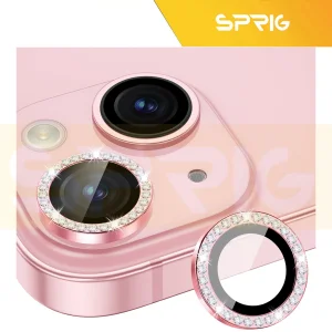 محافظ لنز دوربین اسپریگ مدل Ring Metal Shine مناسب برای گوشی موبایل اپل Iphone 11