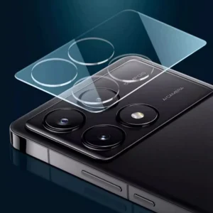محافظ لنز دوربین بادیگارد مدل 3D GL مناسب برای گوشی موبایل شیائومی Poco F6 Pro
