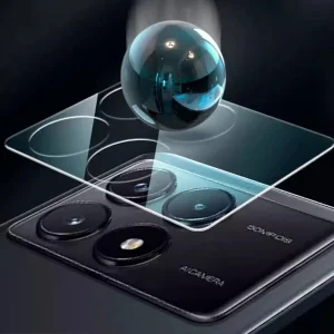 محافظ لنز دوربین بادیگارد مدل 3D GL مناسب برای گوشی موبایل شیائومی Poco F6 Pro