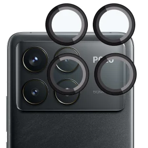 محافظ لنز دوربین بادیگارد مدل رینگی مناسب برای گوشی موبایل شیائومی Poco F6 Pro