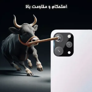 محافظ لنز دوربین  گلس استار مدل LFUG20 مناسب برای گوشی موبایل شیائومی Redmi 12 4G / Redmi 12 5G / Poco M6 Pro 5G