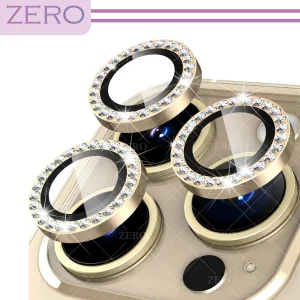 محافظ لنز دوربین زیرو مدل Ring-Diamond مناسب برای گوشی موبایل اپل Iphone 11 Pro / 11 Pro Max