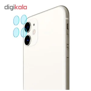 محافظ لنز دوربین باسئوس مدل SGAPIP-JT02 مناسب برای گوشی موبایل اپل Iphone 11 بسته دو عددی