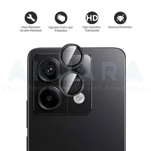 محافظ لنز دوربین رینگی آکوآرا مدل Ring STL مناسب برای گوشی موبایل شیائومی Redmi Note 13 Pro 5G