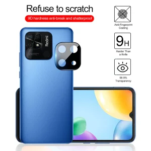 محافظ لنز دوربین بادیگارد مدل BLK مناسب برای گوشی موبایل شیائومی Redmi 10C