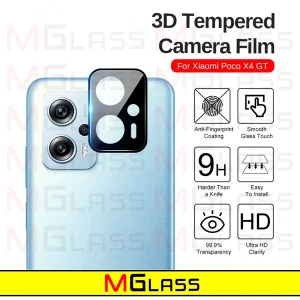 محافظ لنز دوربین ام‌گلس مدل 3D-MG مناسب برای گوشی موبایل شیائومی POCO X4 GT 5G