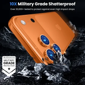 محافظ لنز دوربین شیشه‌ای اسلیکتو مدل Pro Plus مناسب برای گوشی موبایل اپل iPhone 17 Pro Max