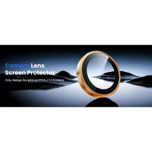 محافظ لنز دوربین شیشه‌ای اسلیکتو مدل Pro Plus مناسب برای گوشی موبایل اپل iPhone 17 Pro Max