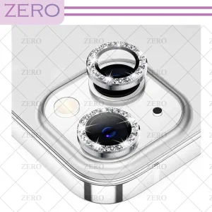 محافظ لنز دوربین زیرو مدل Ring-Diamond مناسب برای گوشی موبایل اپل Iphone 11