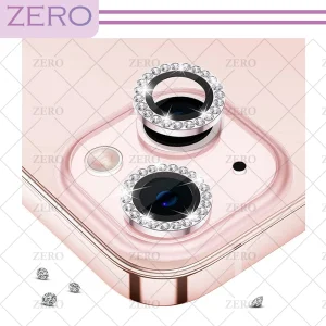 محافظ لنز دوربین زیرو مدل Ring-Diamond مناسب برای گوشی موبایل اپل Iphone 11