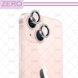 محافظ لنز دوربین زیرو مدل Ring-Diamond مناسب برای گوشی موبایل اپل Iphone 11