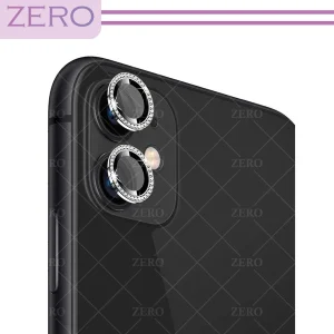 محافظ لنز دوربین زیرو مدل Ring-Diamond مناسب برای گوشی موبایل اپل Iphone 11