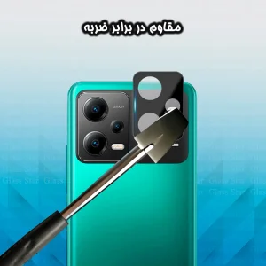 محافظ لنز دوربین گلس استار مدل LENSFS مناسب برای گوشی موبایل شیائومی Redmi Note 12 5G / Poco X5