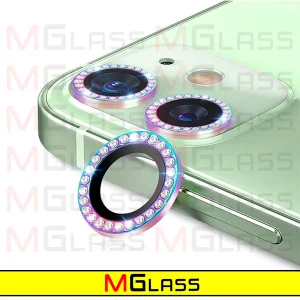 محافظ لنز دوربین ام‌گلس مدل Ring-Diamond مناسب برای گوشی موبایل اپل Iphone 11 Pro / 11 Pro Max