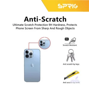 محافظ لنز دوربین اسپریگ مدل SH-SPG مناسب برای گوشی موبایل اپل iPhone 12
