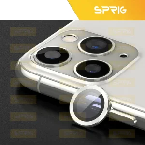 محافظ لنز دوربین اسپریگ مدل Metal-Ring مناسب برای گوشی موبایل اپل iPhone 11 Pro / 11 Pro Max