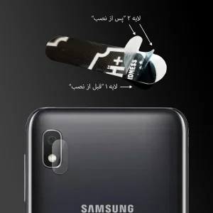 محافظ لنز دوربین مولتی نانو مدل Pro مناسب برای گوشی موبایل سامسونگ Galaxy A10 بسته دو عددی