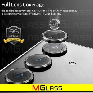 محافظ لنز دوربین ام‌گلس مدل Ring-Metal-MG مناسب برای گوشی موبایل سامسونگ Galaxy A15