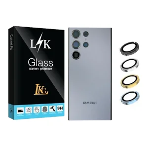 محافظ لنز گوشی ال کا جی مدل LKK Ringi مناسب برای گوشی موبایل سامسونگ Galaxy S23 Ultra